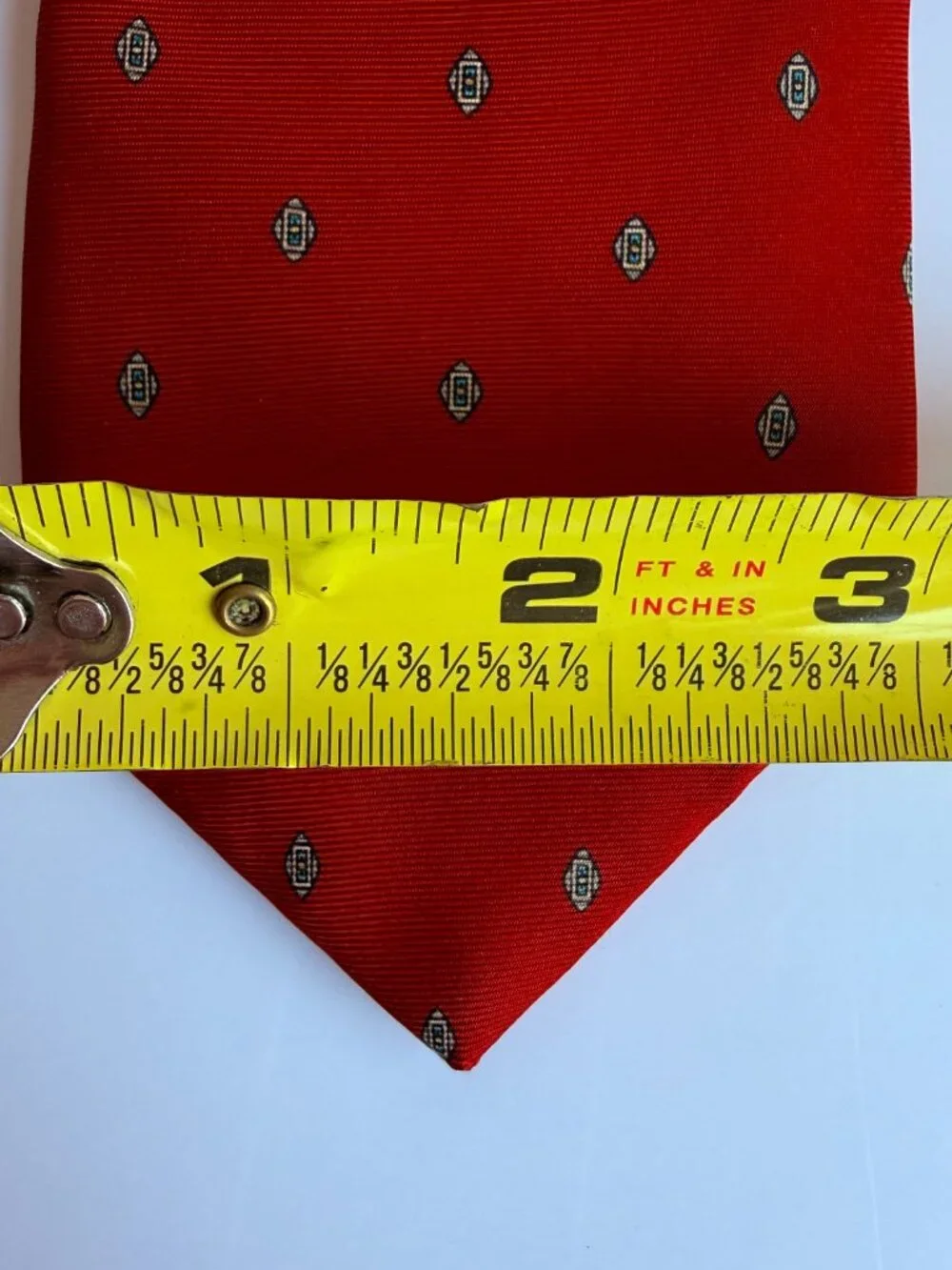 Lanvin Men's Red Necktie